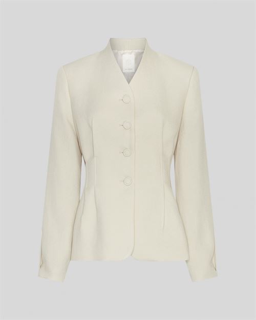 MSCH COPENHAGEN TANK JAKKE, MSCHESTERIANE BLAZER, OATMEAL MELANGE